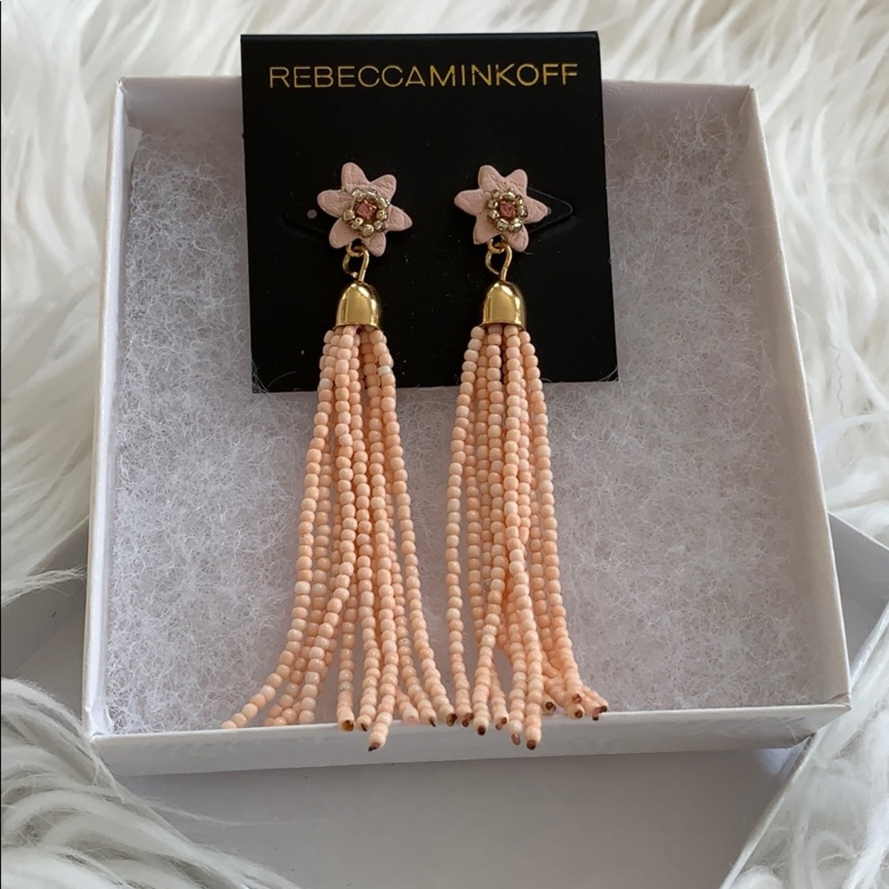 Pierced earrings by Rebecca Minkoff